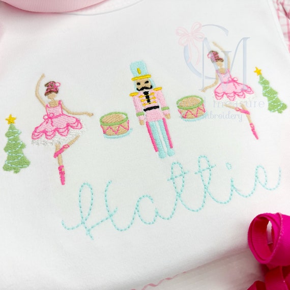 Nutcracker and Sugar Plum Fairy Suite Machine Embroidery Design