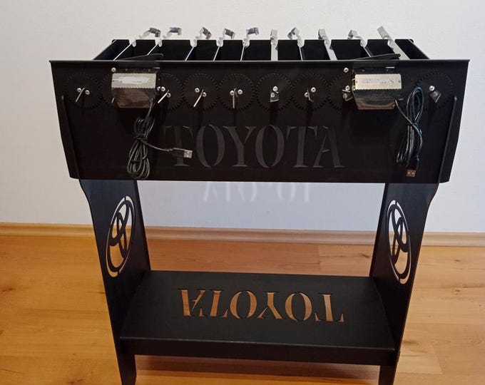Grill  ASHUR 10 S with built-in skewer rotation mechanism with your logo