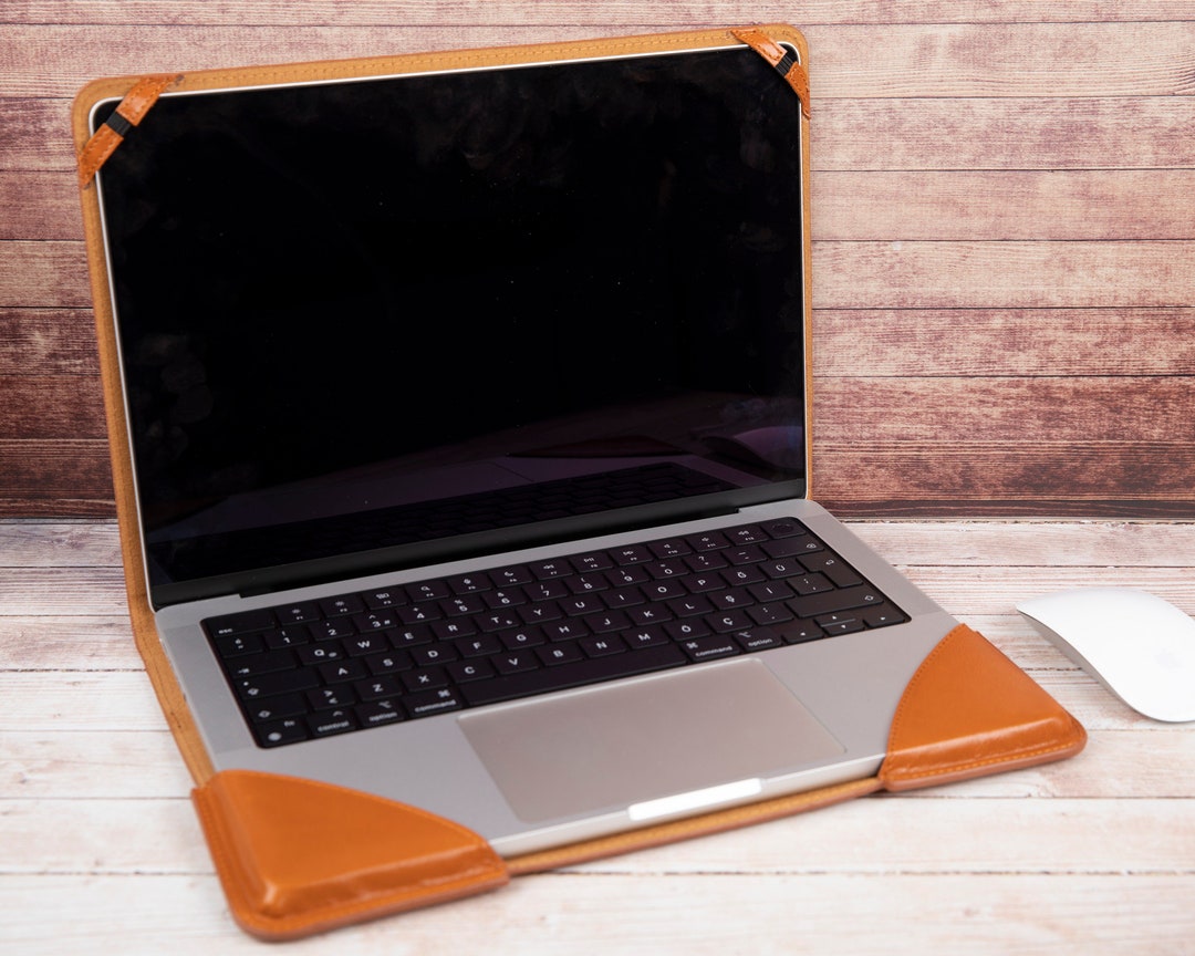 MacBook Pro 16 Sleeve, Leather Laptop Case, MacBook Pro 14 Cover