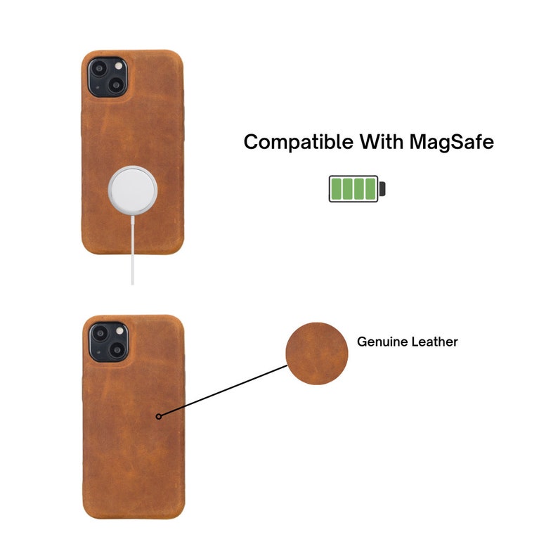 Leather Iphone 13 Pro Protective Back Cover Iphone 13 Pro Max Etsy