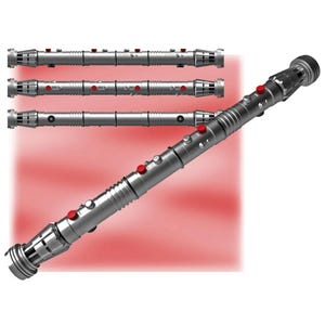 Darth Maul&#39;s Lightsaber | Episode 1, Rebels | 3D Printed Replica
