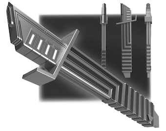 The Dark Sabre | Rebellen, Die Mandalorianer | 3D Gedruckte Replica