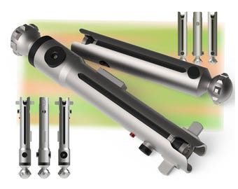 Ahsoka Tano's Lightsabers | Clone Wars | 3D Printed Replica