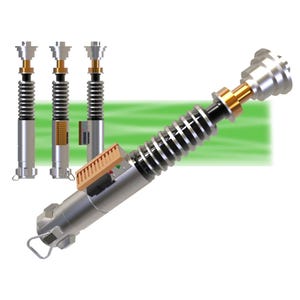 Luke Skywalker&#39;s Lightsaber | Episode 6 | 3D Printed Replica