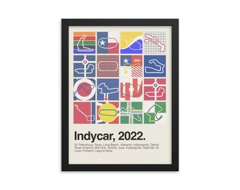 2022 Indycar Season Print