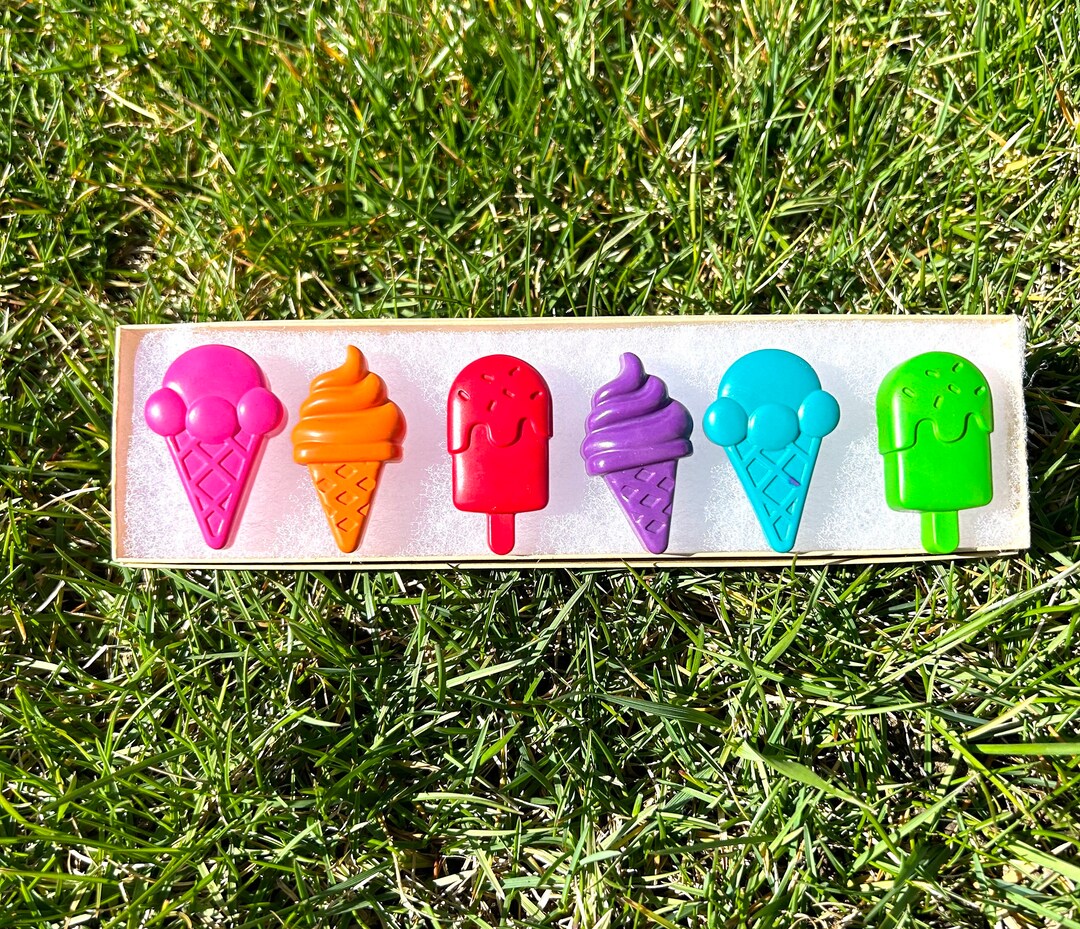 Ice Cream Crayons Easter Egg Gifts Kids Gifts Easter Baskets Summer Crayons End of the Year ...