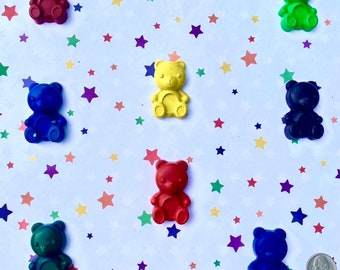 Baby Bear Crayons - party favors - perfect gift - stocking stuffers