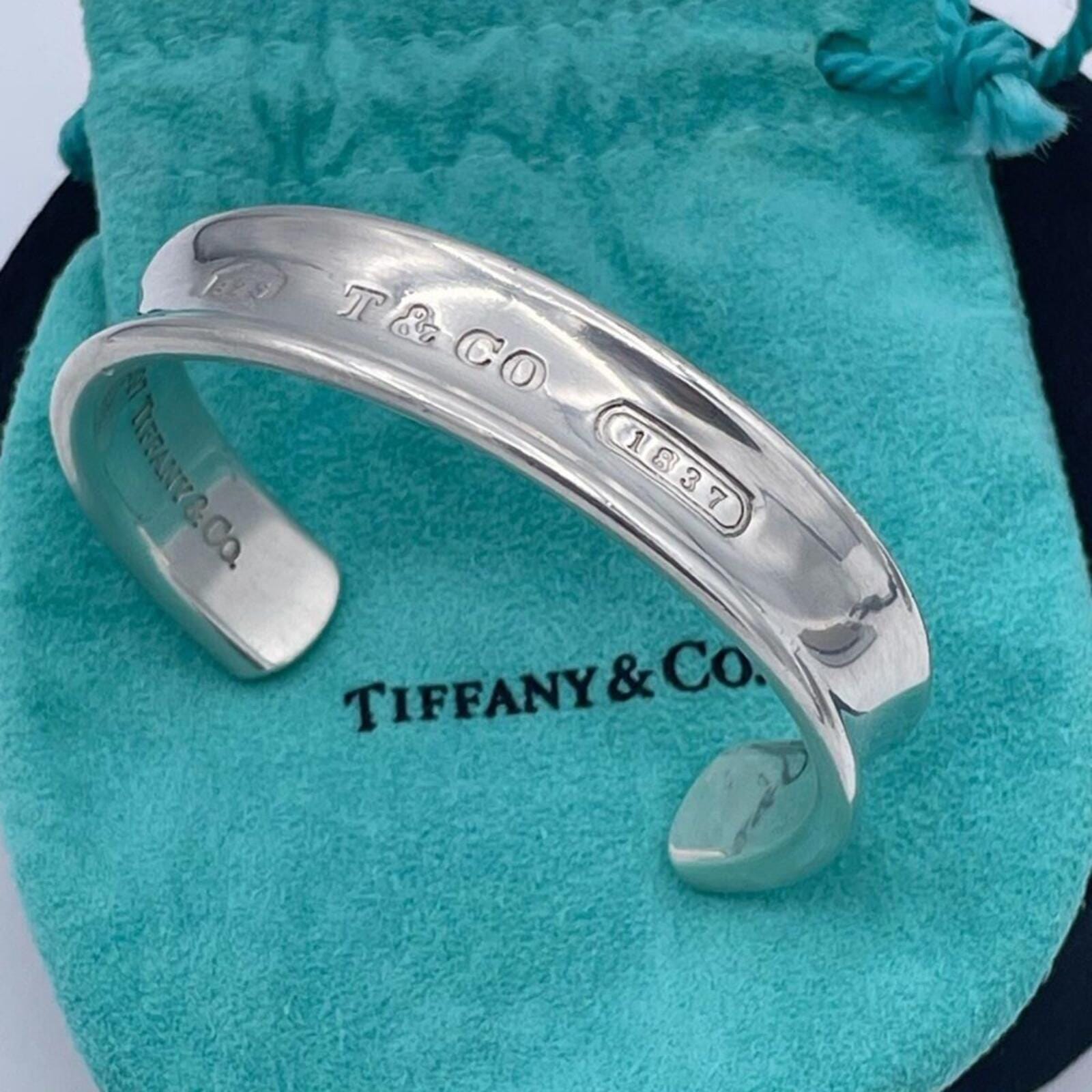 Vintage Tiffanys Silver Bangle - Etsy