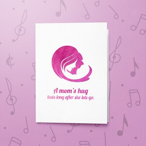 Tarjeta para el Día de la Madre con sonido grabable / Tarjeta de felicitación especial para el Día de la Madre, Tarjeta para mamá, Linda tarjeta para el Día de la Madre 00164