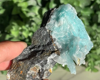 Blue Aragonite Specimen | Raw Aragonite