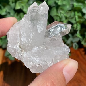 High Quality Natural Clear Quartz Cluster| Zeca De Souza Mine | Brazil