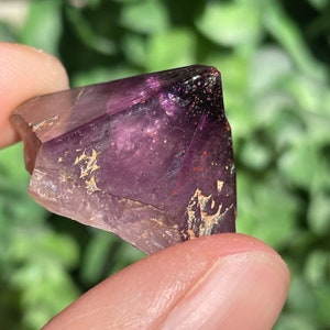 Thunder Bay Amethyst Tip | Amethyst with Hematite