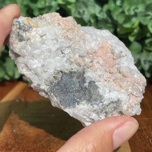 Rhodochrosite in Quartz Specimen
