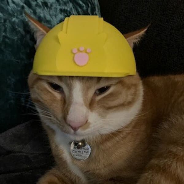 Cat Construction Hat