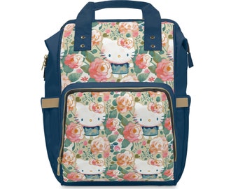 Baby Hello Kitty Pink Diaper Bag Backpack