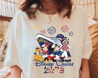 Disney Cruise Family Vacation 2023 Shirt,Disney Cruise Group Shirt,Custom 2023 Disney Shirt,Disney Pirate Shirt,Family Matching Cruise Shirt