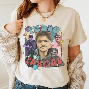 Pedro Pascal Meme T-shirt, Pedro Pascal Fans Gift, Pedro Pascal Vintage Shirt, Pedro Pascal Meme Tee, Mando, Joel Miller, Narcos, Movie Tee