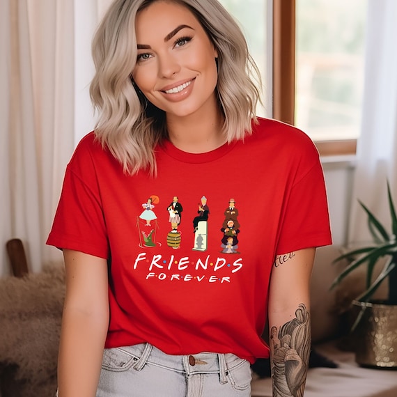 Friends Forever T shirt Friends Tv Shows T shirt Friends Trip T shirt Friends Characters T shirt squad T shirt Friends Gift T shirt Etsy