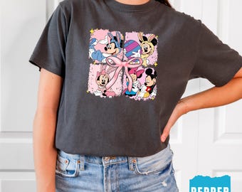 Comfort Colors® Disney Mickey And Minnie Happy Easter Shirt, Disney Easter Bunny Shirt, Easter Day Shirt, Disneyworld Easter, Easter Gift