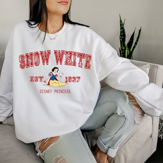 Disney Snow White Sweatshirt disney Snow White Hoodie disney Princess Sweatshirt snow White Disney Snacks Sweatshirt disney Princess Hoodie Etsy UK