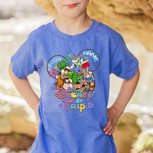 Personalized Toy Story Disney Trip Shirt, Disney Trip 2026 Shirt, Toy Story Family Matching Shirt, Toy Story Squad Shirt Columbia Blue