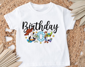 Toy Story Birthday Boy Shirt, Birthday Boy Family Shirt, Birthday Boy Shirt, Toy Story Family Birthday Boy Shirt, Disney Shirt, Gift For Kid