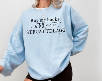 STFUATTDLAGG Sweatshirt & Hoodie: Book Lover Gift