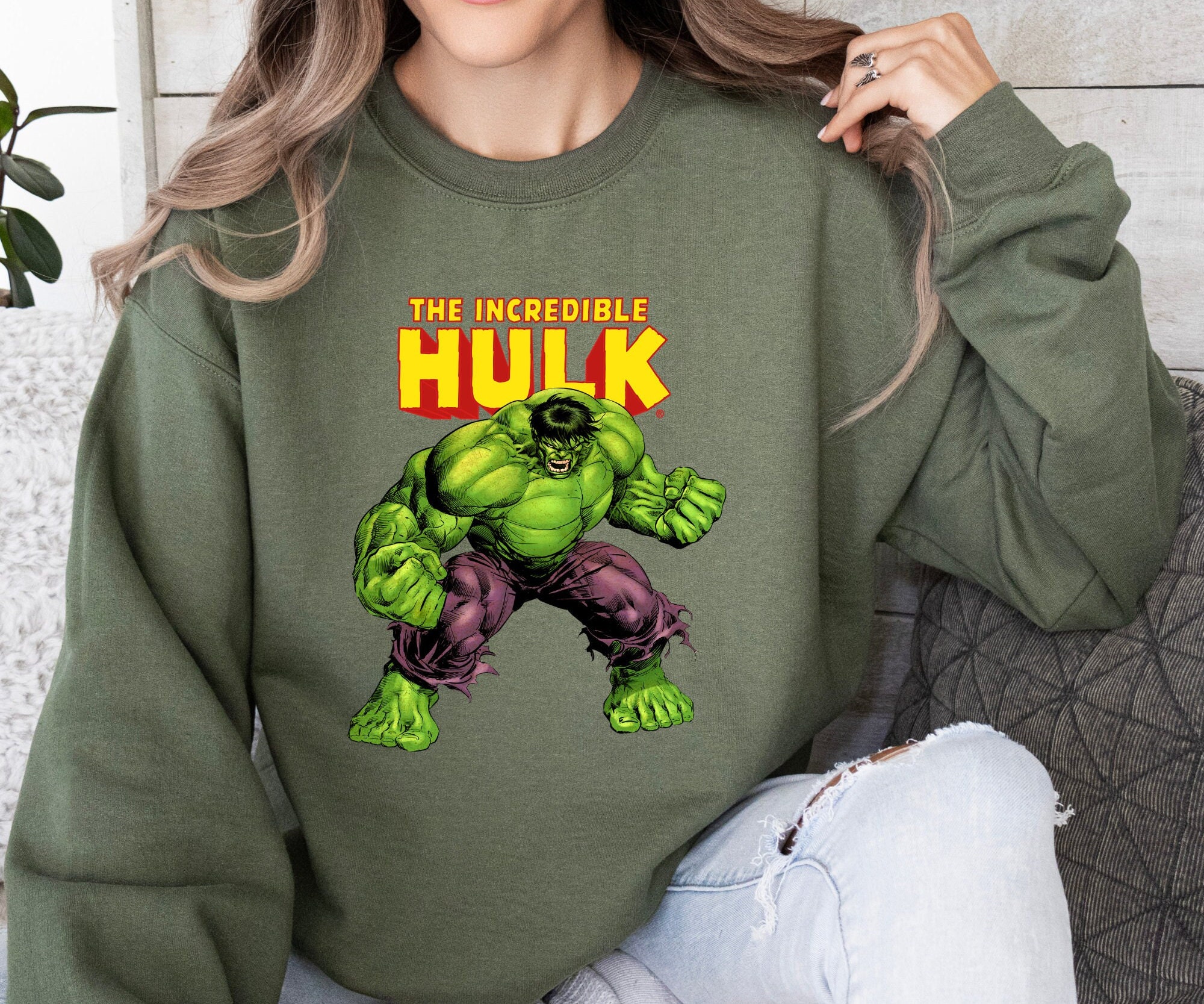 Etsy Hoodie Hulk -