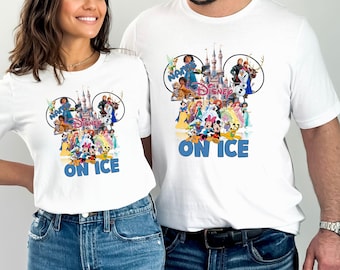 Personalized Disney On Ice T-Shirt: Disneyland Winter Trip Tee