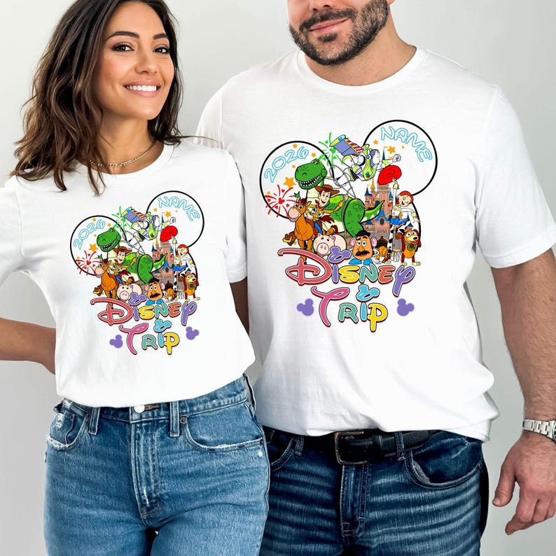 Personalized Toy Story Disney Trip Shirt, Disney Trip 2026 Shirt, Toy Story Family Matching Shirt, Toy Story Squad Shirt Wit