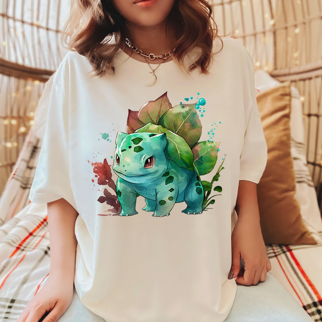 Bulbasaur Bulbasaur Shirt Pokémon Shirt Pokémon Gift Etsy