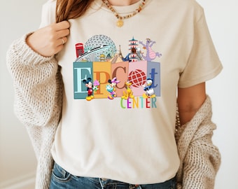 Epcot Shirt, World Traveler Shirt, Epcot since 1982, Disney Family Vacation, Disney Shirt, Vintage Disney Shirt, Gift for Her
