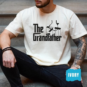 Comfort Colors® The Grandfather T-Shirt, Father&#39;s Day Gift Shirt, Gift For Grandfather, Cool Grandpa Shirt, Gift For Grandad, Grandpa Reveal