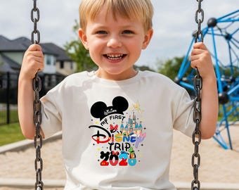 Custom 'My First Disney Trip 2026' T-Shirt: Family Vacation 2026 Tee