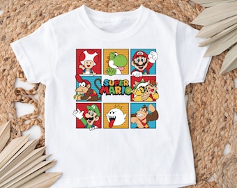 Super Mario Family Shirt Super Mario Family Matching Shirt Super Mario ...