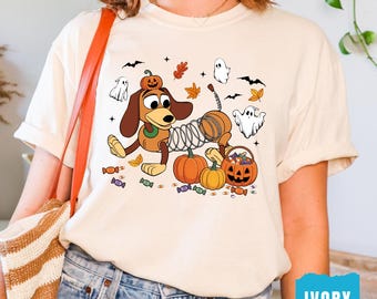 Comfort Colors Toy Story Slinky Dog Halloween Shirt