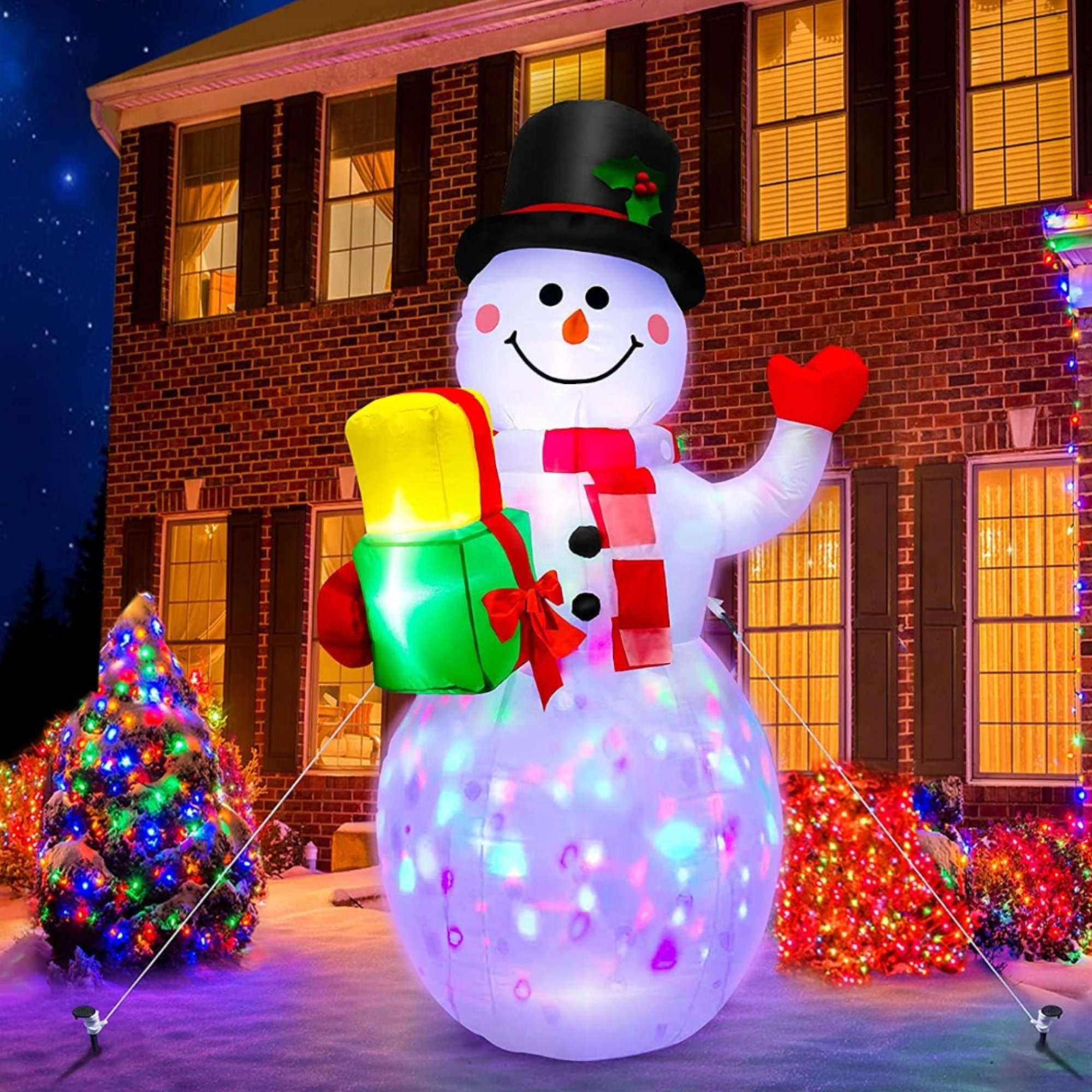 Outdoor Battery Operated Christmas Decorations Etsy Australia