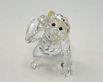 Swarovski Crystal Monkey - Etsy