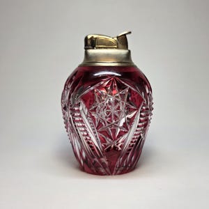 Val St Lambert Cranberry - Etsy