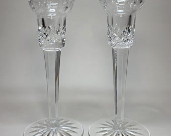 Pair Waterford Lismore Candlestick Holders