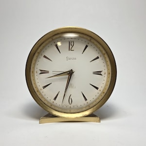 Swiza 7 Jewels Clock - Etsy