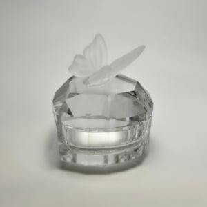 Swarovski Crystal Butterfly Heart Treasure Box