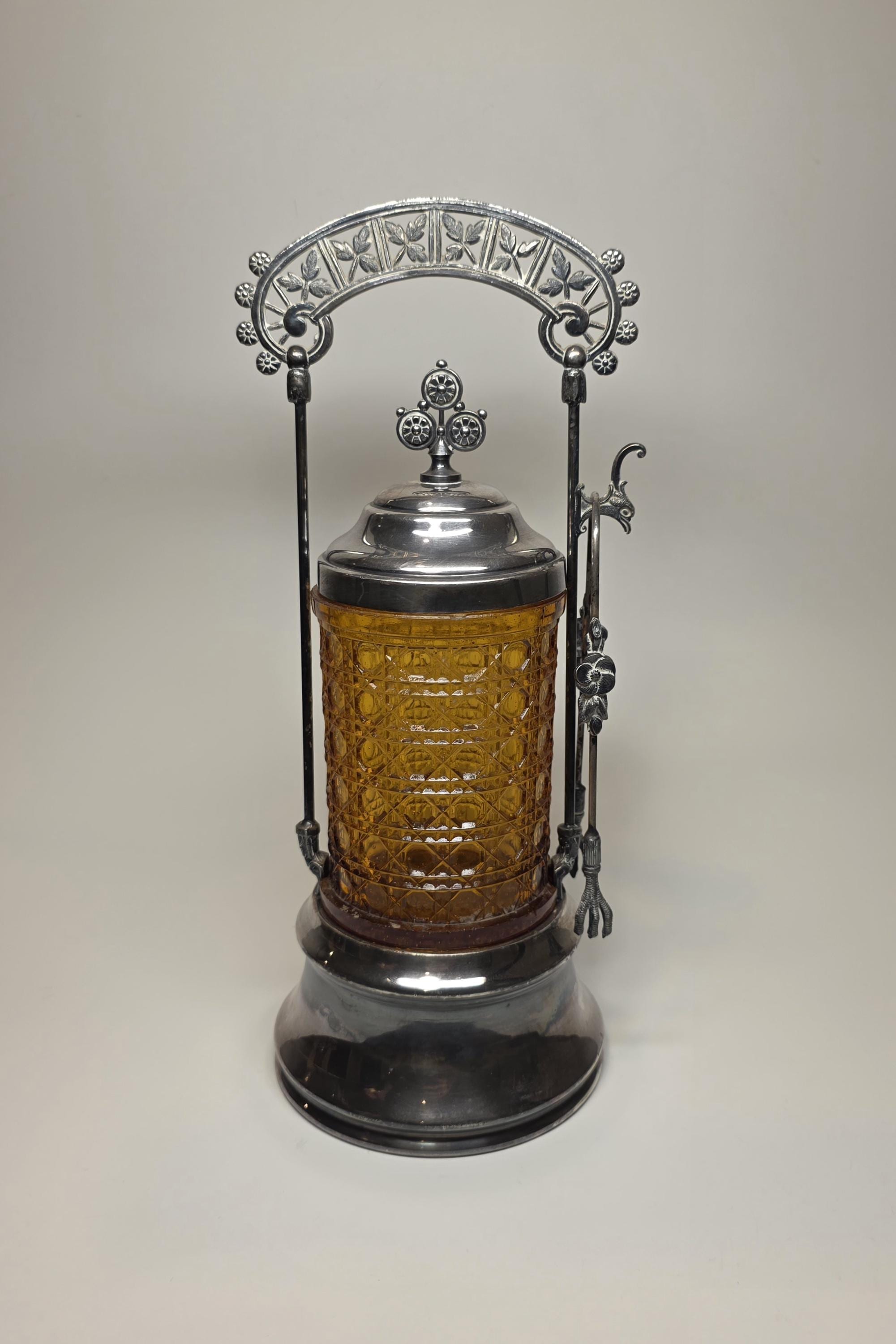 Antique Pickle Jar With Silver - Etsy