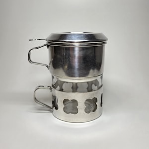 Vintage French Duralex Single-Serve Coffee Maker
