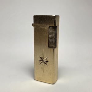Vintage Zaima Chanty Gold Lighter