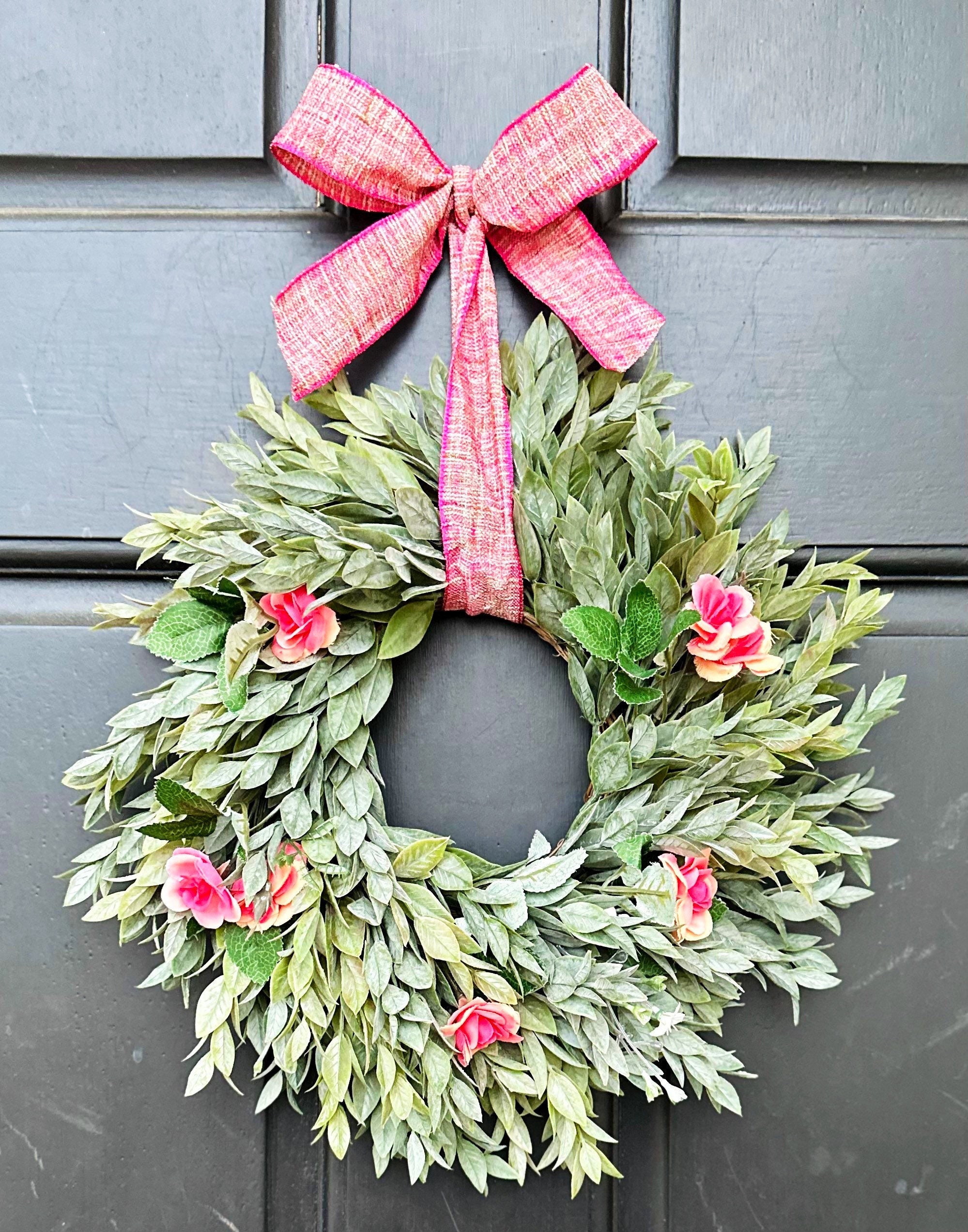 Farmhouse Italian Ruscus Wreath – HHGDECOR