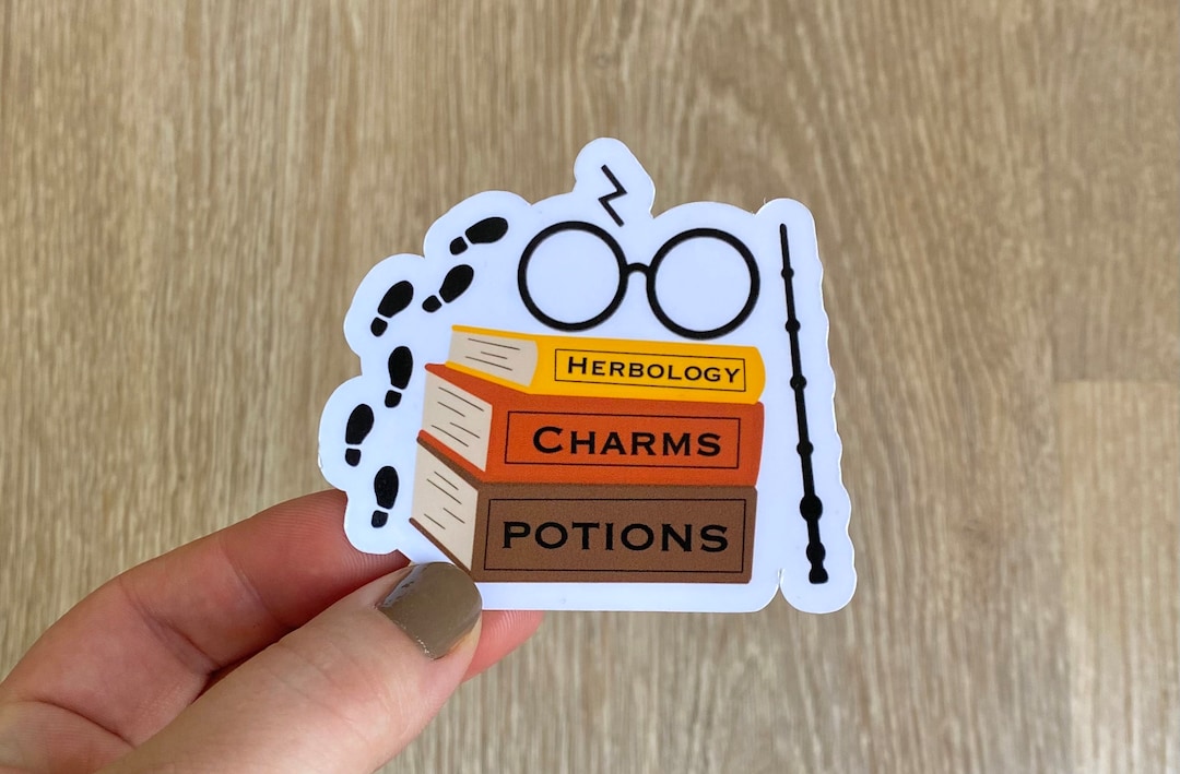 Harry Potter School Sticker Harry Potter Movie Sticker Etsy