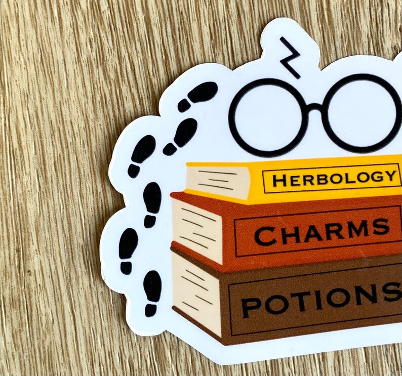 Harry Potter School Sticker Harry Potter Movie Sticker Etsy