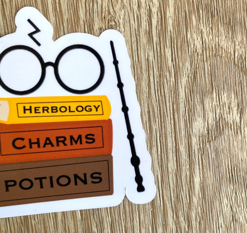 Harry Potter School Sticker Harry Potter Movie Sticker Etsy