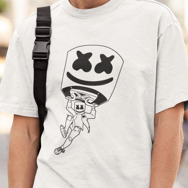 Het Marshmello Gamer-shirt I T-shirt I cadeaushirt I T-shirt I shirt voor kinderen I hoodie I sweatshirt